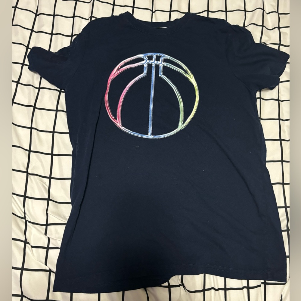 Dark blue XERSION basketball shirt